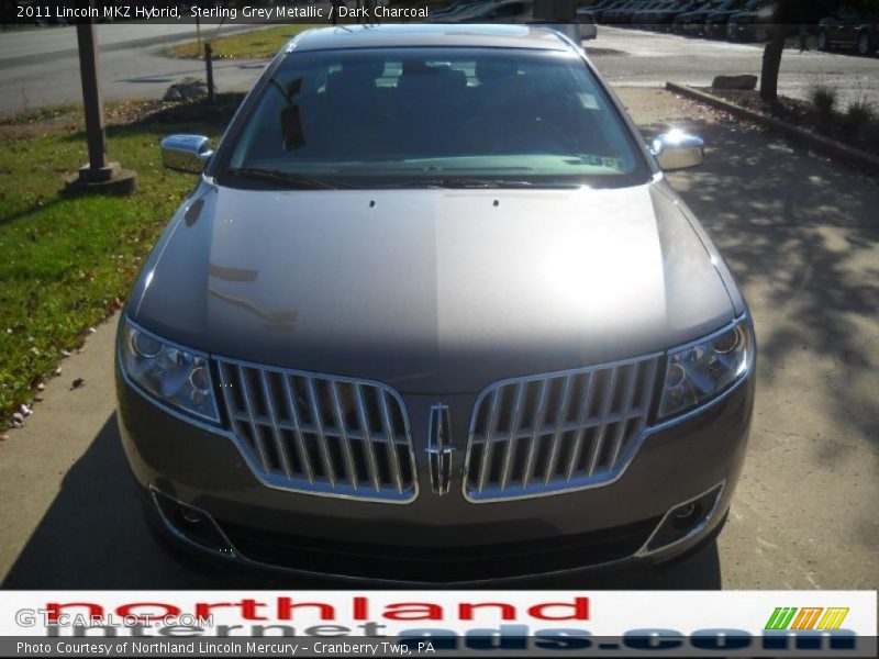 Sterling Grey Metallic / Dark Charcoal 2011 Lincoln MKZ Hybrid