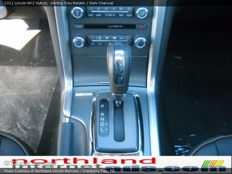 Sterling Grey Metallic / Dark Charcoal 2011 Lincoln MKZ Hybrid