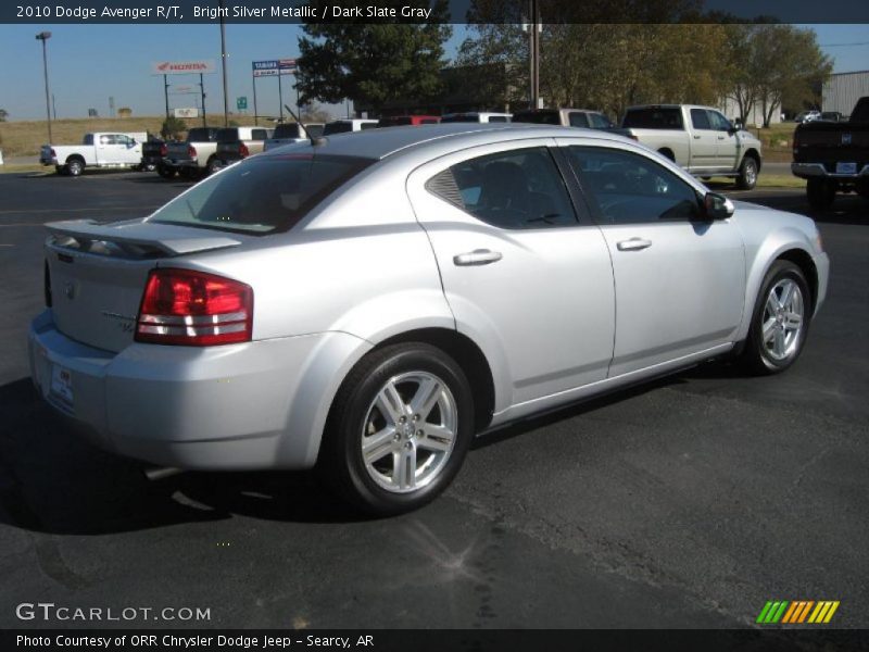 Bright Silver Metallic / Dark Slate Gray 2010 Dodge Avenger R/T