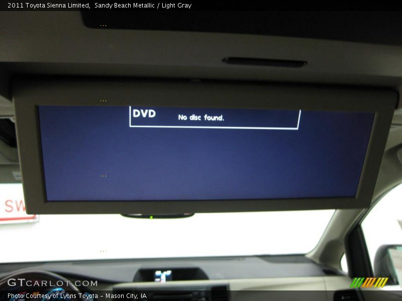 Sandy Beach Metallic / Light Gray 2011 Toyota Sienna Limited