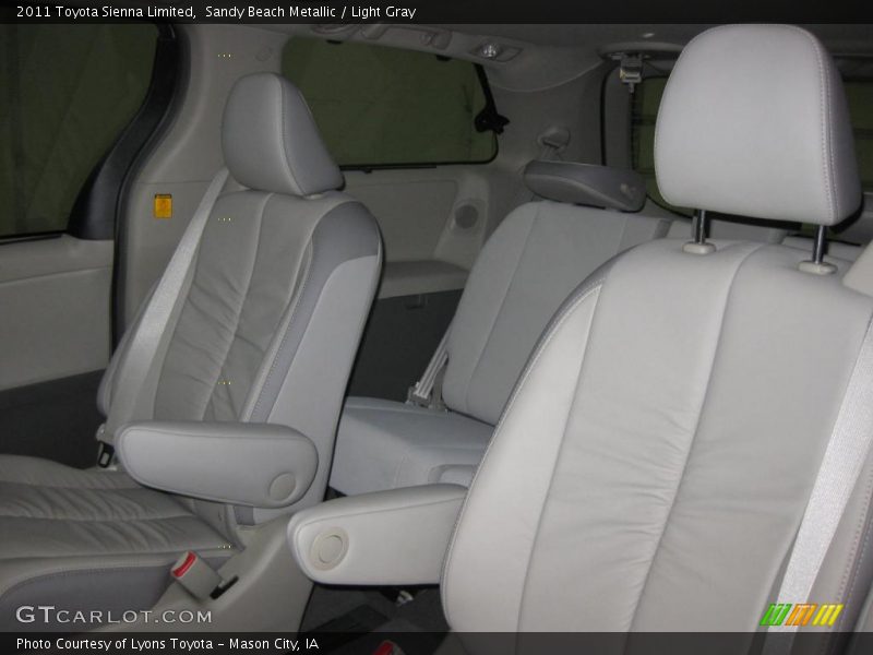 Sandy Beach Metallic / Light Gray 2011 Toyota Sienna Limited