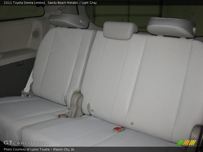 Sandy Beach Metallic / Light Gray 2011 Toyota Sienna Limited