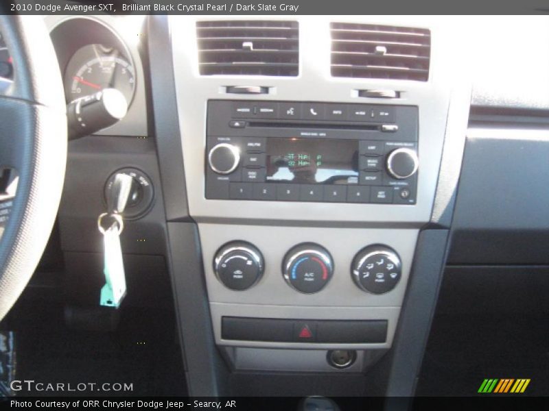 Brilliant Black Crystal Pearl / Dark Slate Gray 2010 Dodge Avenger SXT