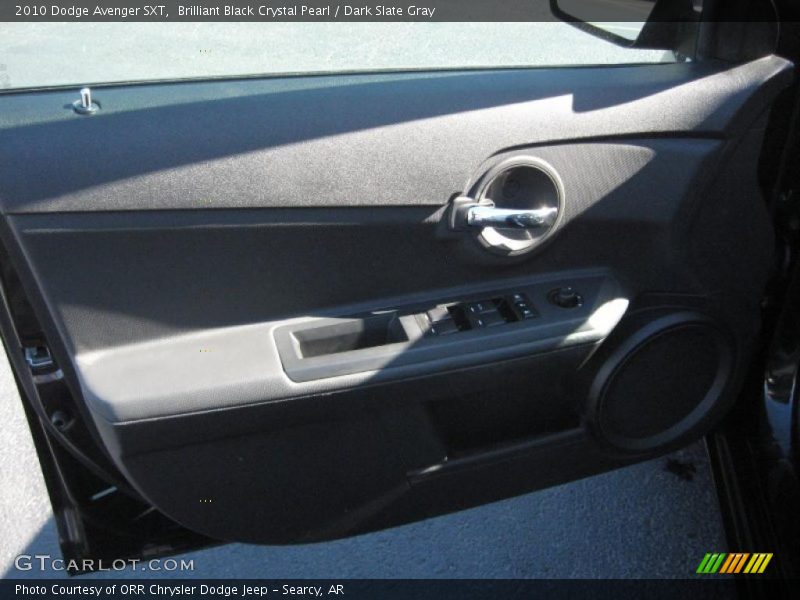 Brilliant Black Crystal Pearl / Dark Slate Gray 2010 Dodge Avenger SXT