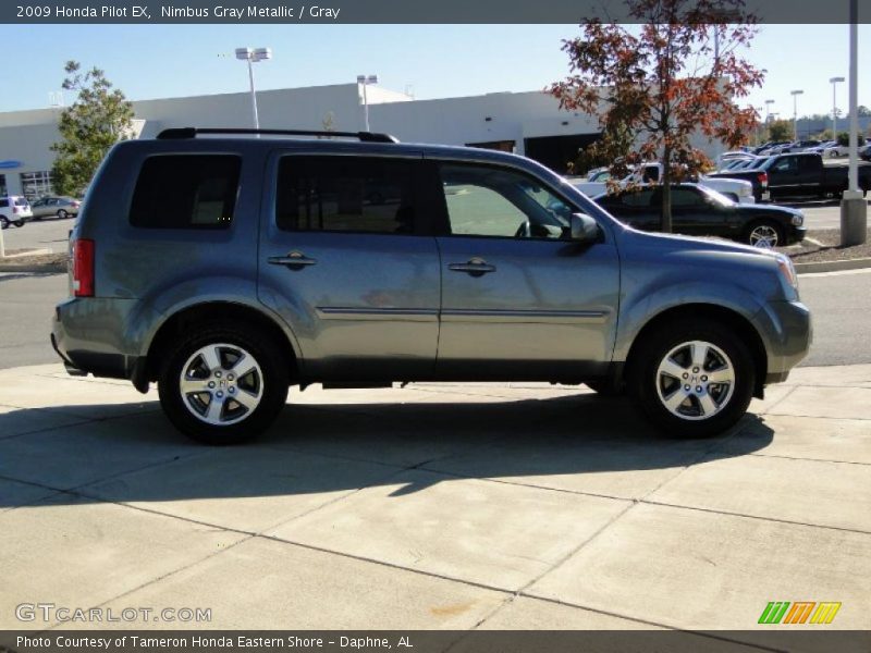 Nimbus Gray Metallic / Gray 2009 Honda Pilot EX