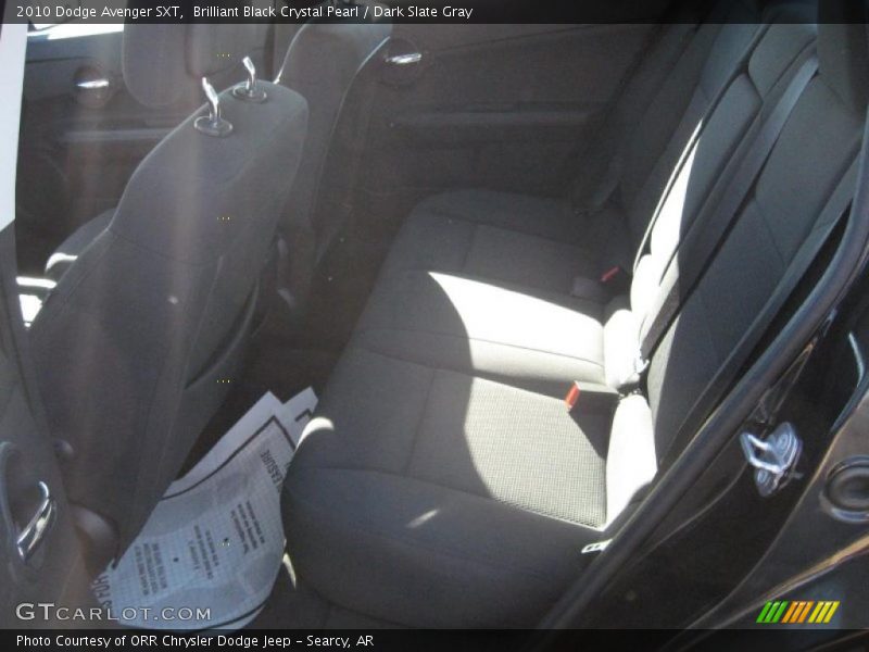 Brilliant Black Crystal Pearl / Dark Slate Gray 2010 Dodge Avenger SXT