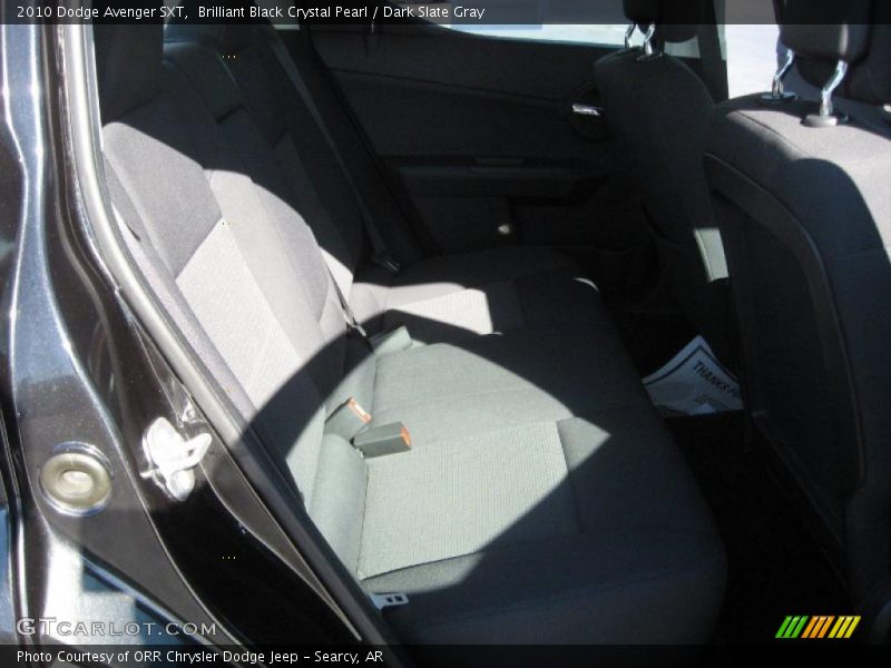 Brilliant Black Crystal Pearl / Dark Slate Gray 2010 Dodge Avenger SXT