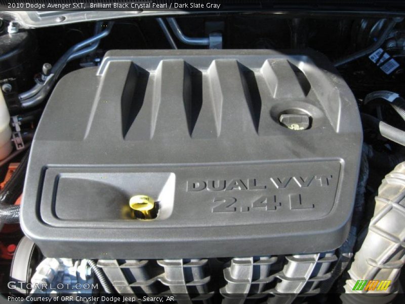 Brilliant Black Crystal Pearl / Dark Slate Gray 2010 Dodge Avenger SXT