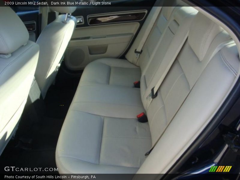 Dark Ink Blue Metallic / Light Stone 2009 Lincoln MKZ Sedan