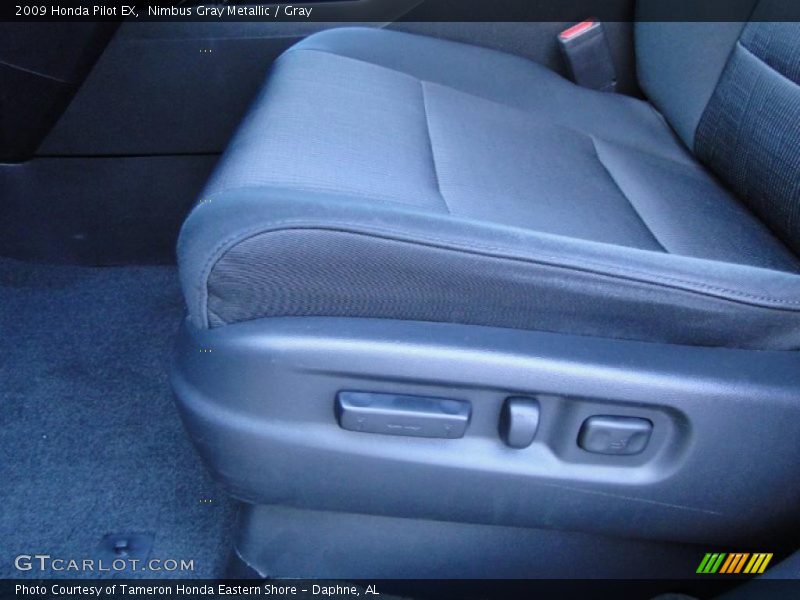 Nimbus Gray Metallic / Gray 2009 Honda Pilot EX