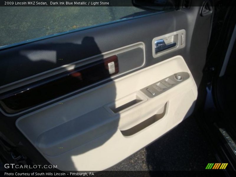 Dark Ink Blue Metallic / Light Stone 2009 Lincoln MKZ Sedan