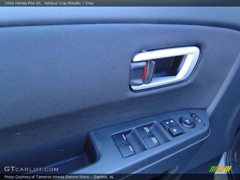 Nimbus Gray Metallic / Gray 2009 Honda Pilot EX