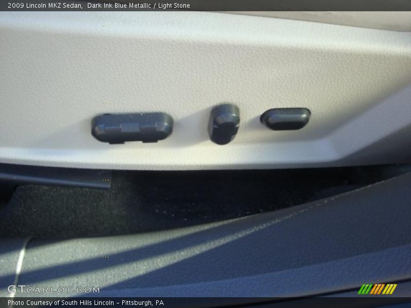 Dark Ink Blue Metallic / Light Stone 2009 Lincoln MKZ Sedan