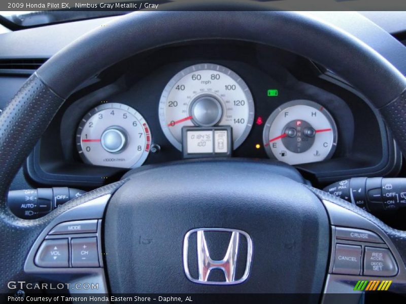Nimbus Gray Metallic / Gray 2009 Honda Pilot EX