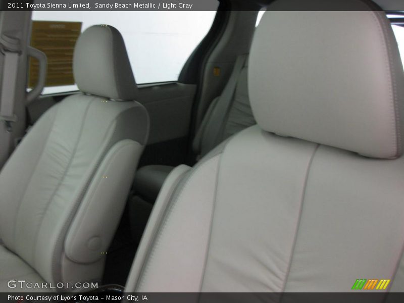 Sandy Beach Metallic / Light Gray 2011 Toyota Sienna Limited