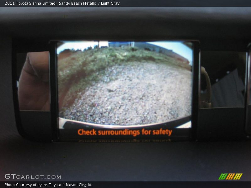 Sandy Beach Metallic / Light Gray 2011 Toyota Sienna Limited
