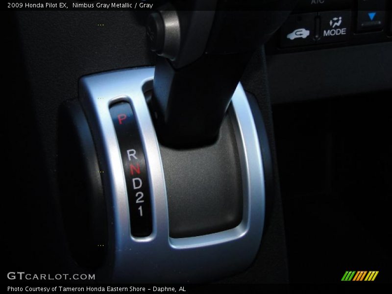 Nimbus Gray Metallic / Gray 2009 Honda Pilot EX