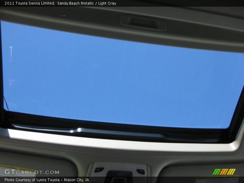 Sandy Beach Metallic / Light Gray 2011 Toyota Sienna Limited