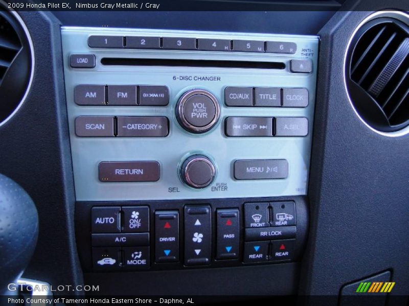 Nimbus Gray Metallic / Gray 2009 Honda Pilot EX