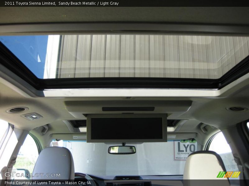 Sandy Beach Metallic / Light Gray 2011 Toyota Sienna Limited