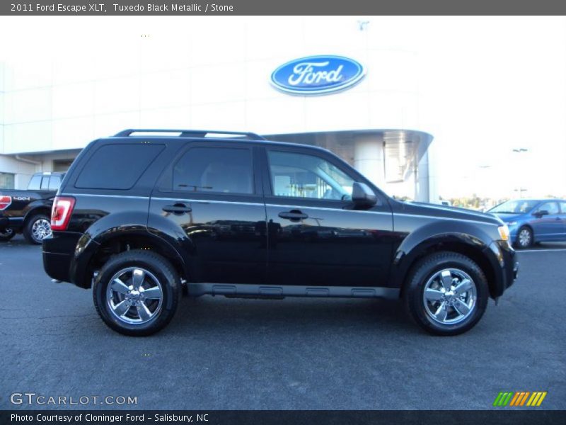 Tuxedo Black Metallic / Stone 2011 Ford Escape XLT