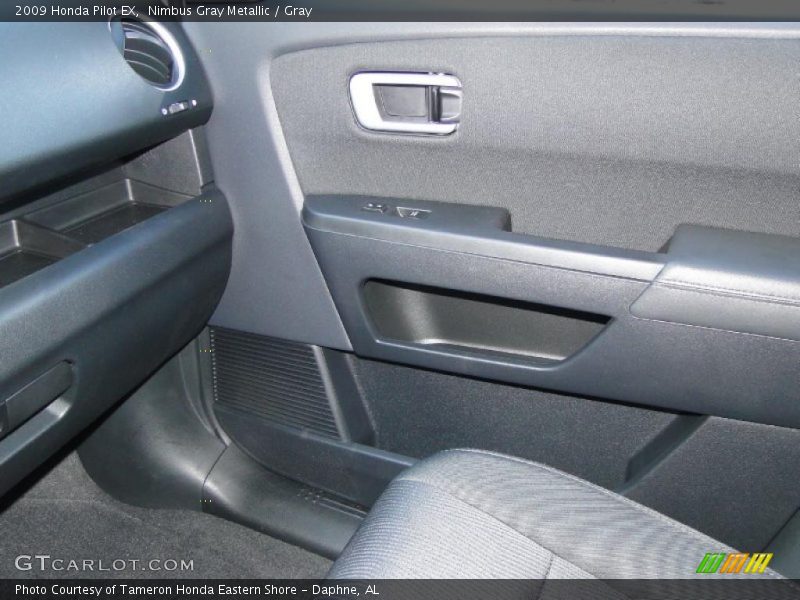 Nimbus Gray Metallic / Gray 2009 Honda Pilot EX