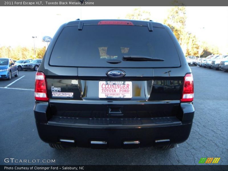 Tuxedo Black Metallic / Stone 2011 Ford Escape XLT