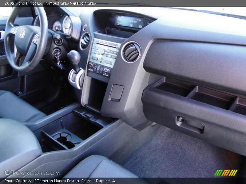 Nimbus Gray Metallic / Gray 2009 Honda Pilot EX