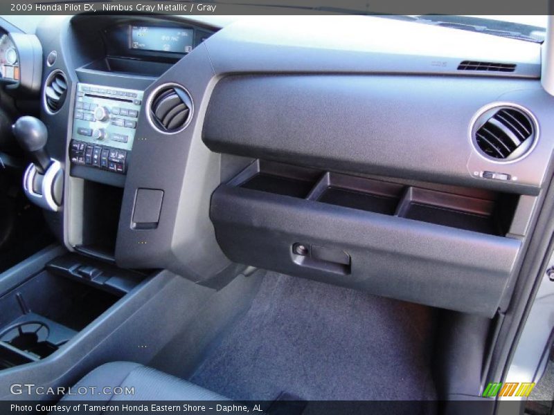 Nimbus Gray Metallic / Gray 2009 Honda Pilot EX