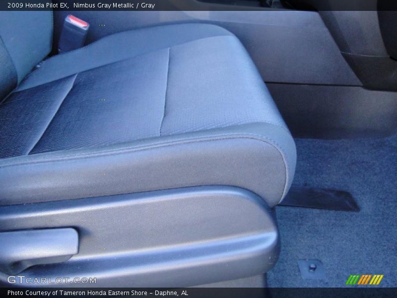 Nimbus Gray Metallic / Gray 2009 Honda Pilot EX