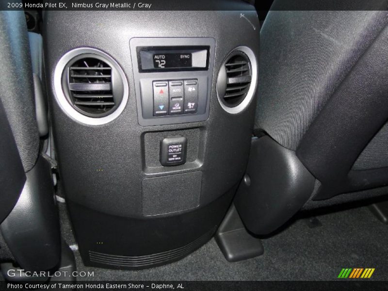 Nimbus Gray Metallic / Gray 2009 Honda Pilot EX