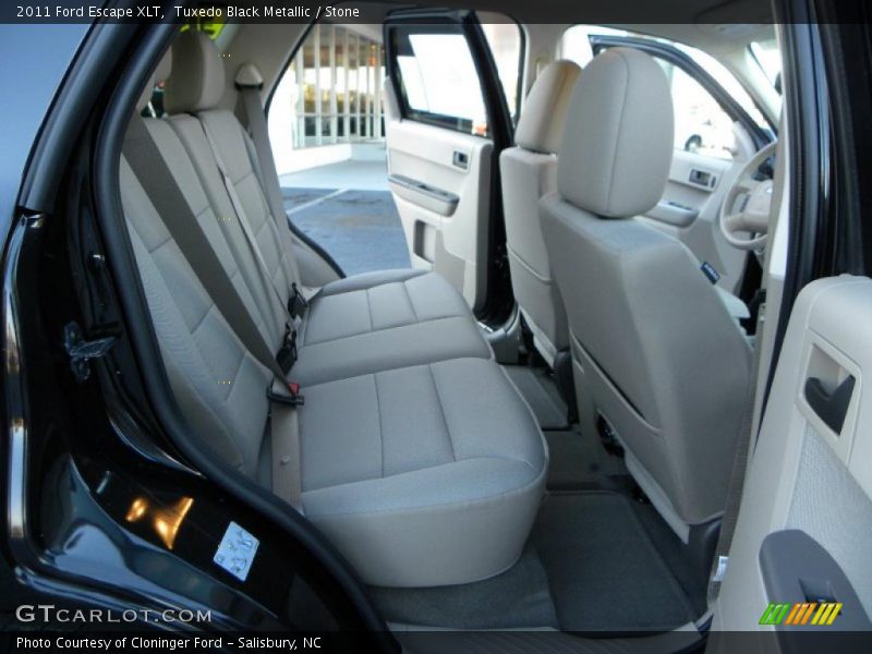 Tuxedo Black Metallic / Stone 2011 Ford Escape XLT