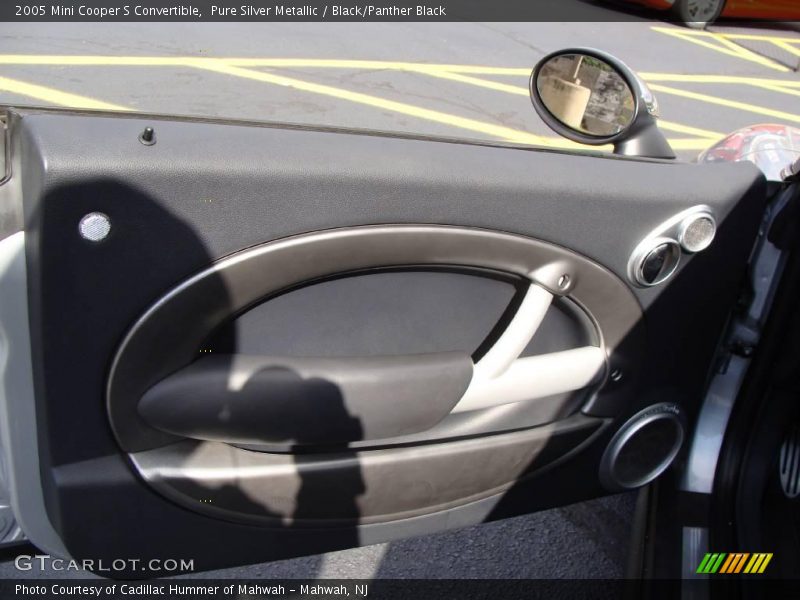 Pure Silver Metallic / Black/Panther Black 2005 Mini Cooper S Convertible