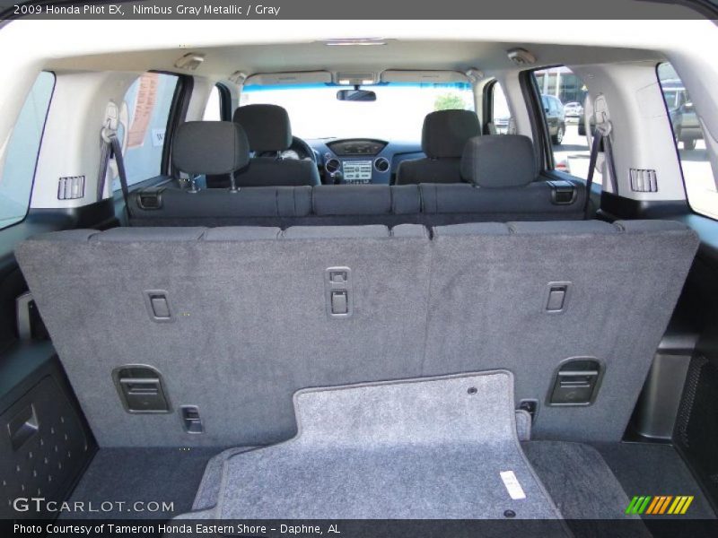 Nimbus Gray Metallic / Gray 2009 Honda Pilot EX