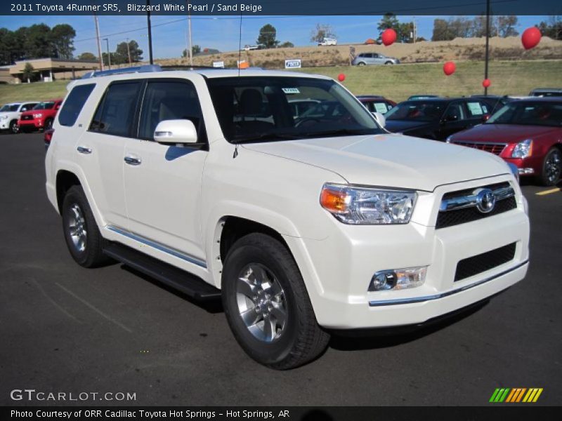 Blizzard White Pearl / Sand Beige 2011 Toyota 4Runner SR5