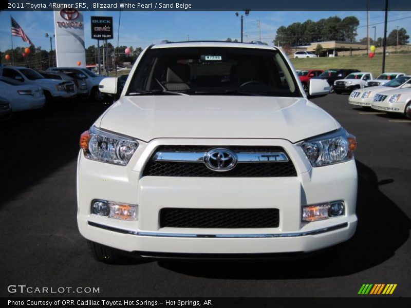 Blizzard White Pearl / Sand Beige 2011 Toyota 4Runner SR5