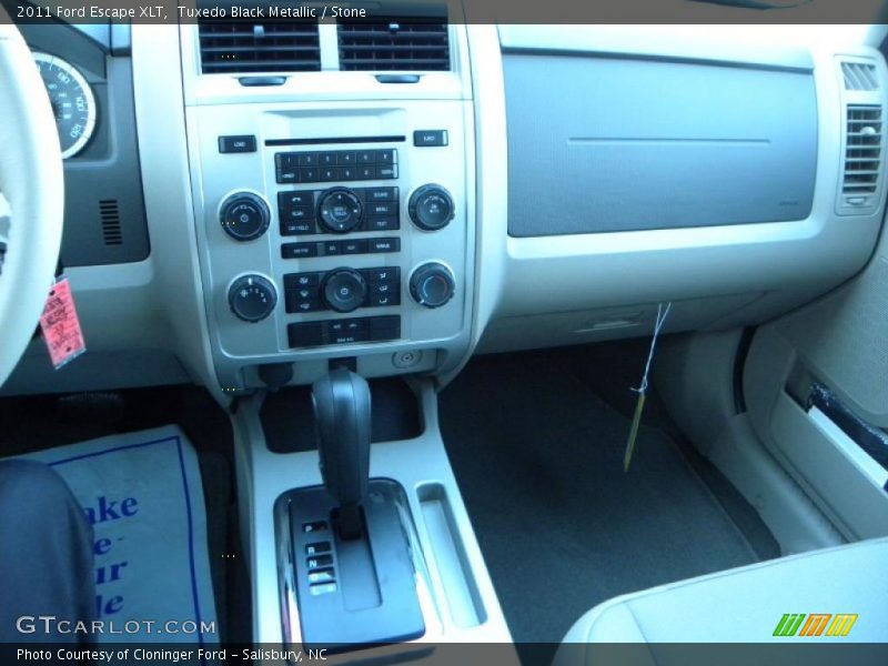 Tuxedo Black Metallic / Stone 2011 Ford Escape XLT