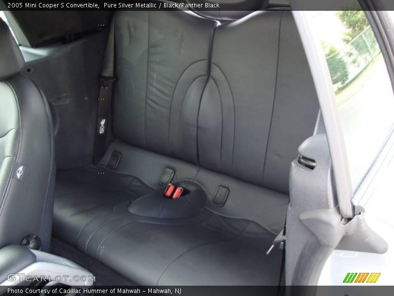Pure Silver Metallic / Black/Panther Black 2005 Mini Cooper S Convertible