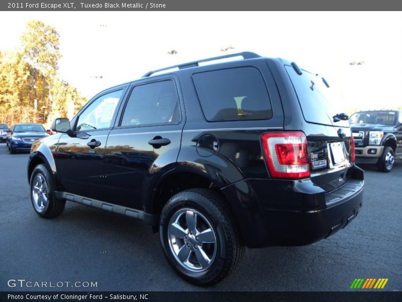 Tuxedo Black Metallic / Stone 2011 Ford Escape XLT