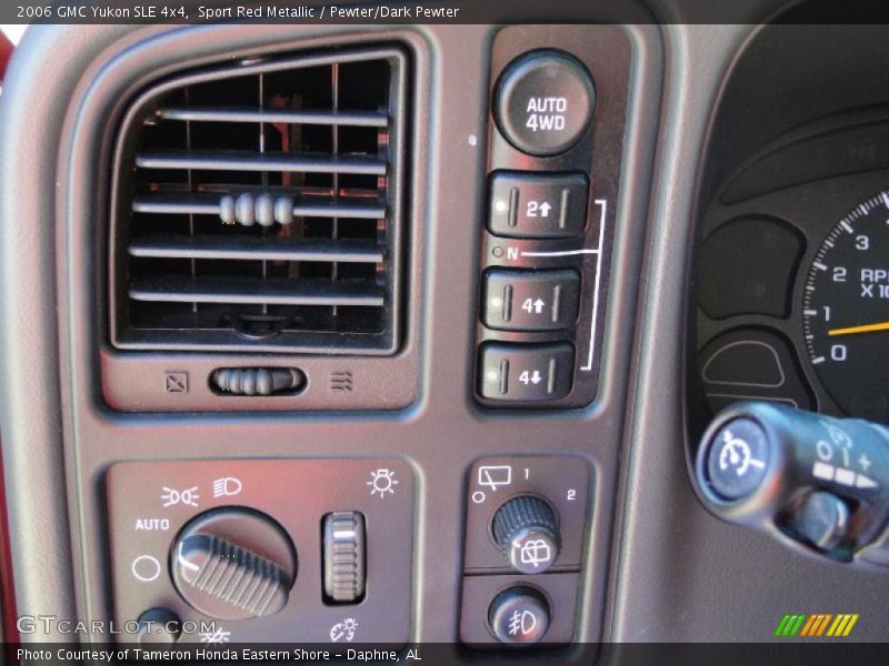 Sport Red Metallic / Pewter/Dark Pewter 2006 GMC Yukon SLE 4x4