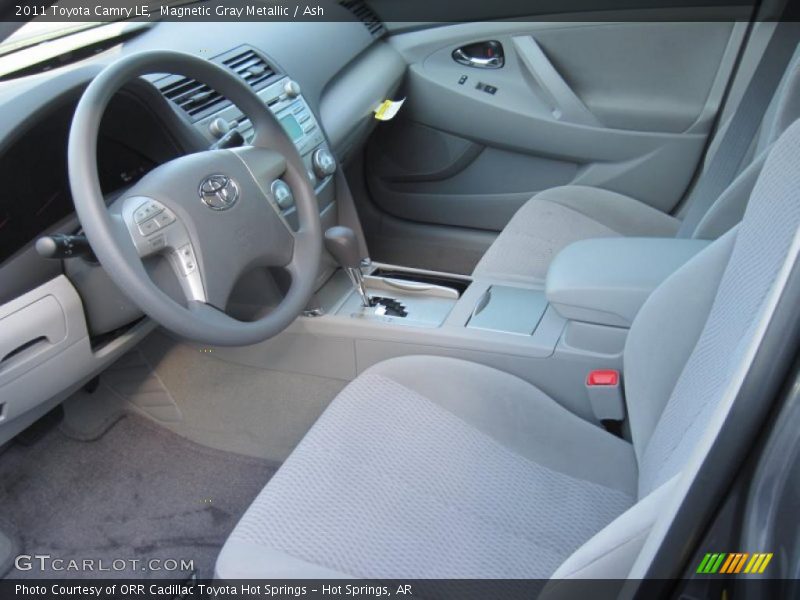 Magnetic Gray Metallic / Ash 2011 Toyota Camry LE