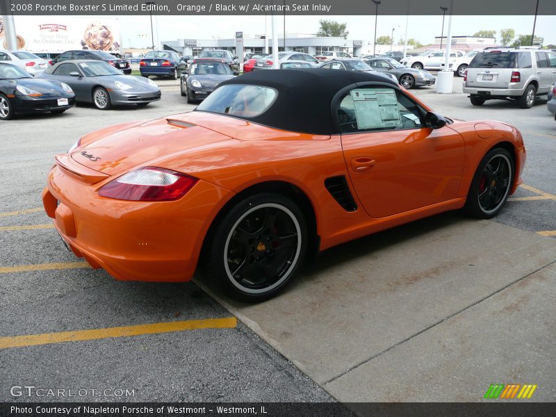 Orange / Black w/ Alcantara Seat Inlay 2008 Porsche Boxster S Limited Edition