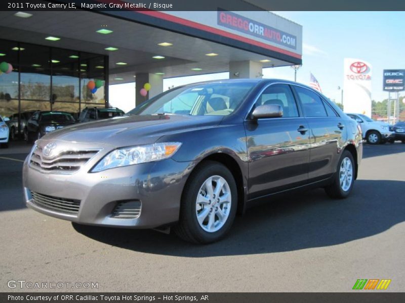 Magnetic Gray Metallic / Bisque 2011 Toyota Camry LE