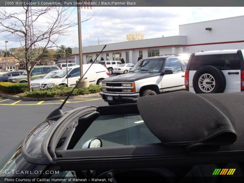 Pure Silver Metallic / Black/Panther Black 2005 Mini Cooper S Convertible