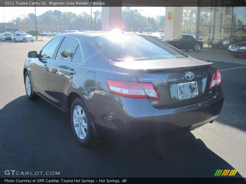 Magnetic Gray Metallic / Bisque 2011 Toyota Camry LE