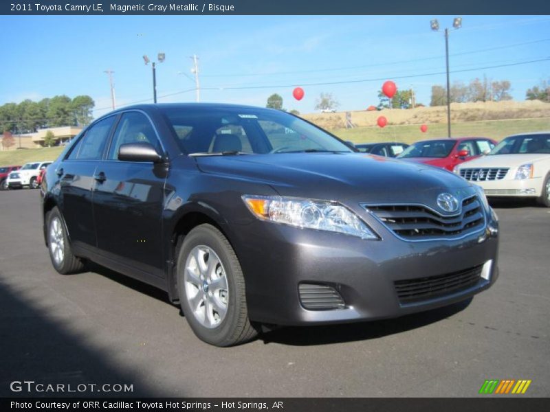 Magnetic Gray Metallic / Bisque 2011 Toyota Camry LE