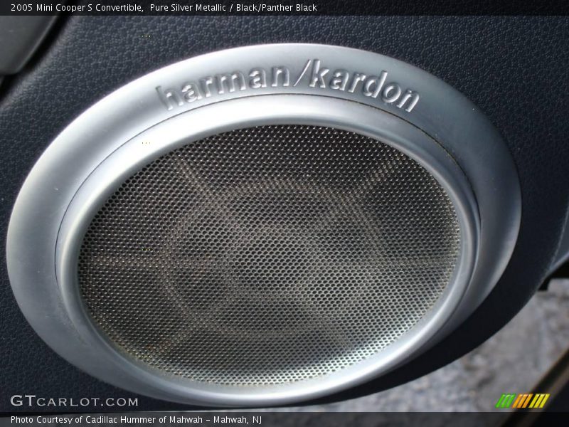 Pure Silver Metallic / Black/Panther Black 2005 Mini Cooper S Convertible
