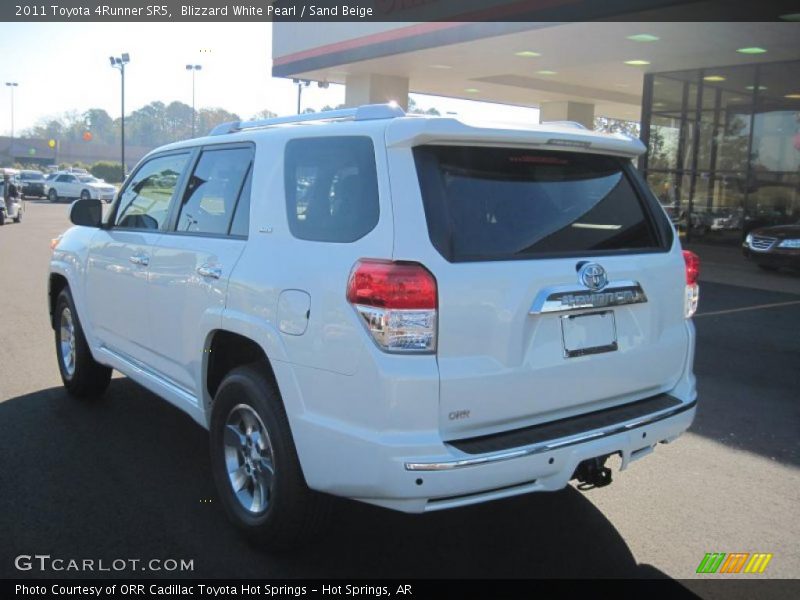 Blizzard White Pearl / Sand Beige 2011 Toyota 4Runner SR5