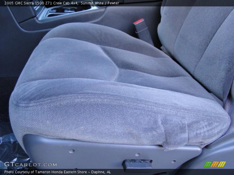Summit White / Pewter 2005 GMC Sierra 1500 Z71 Crew Cab 4x4