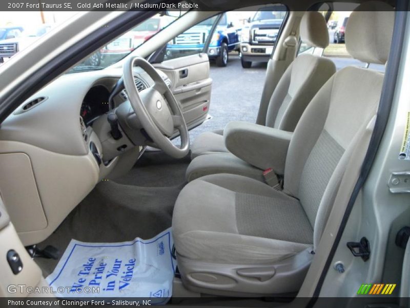 Gold Ash Metallic / Medium/Dark Pebble 2007 Ford Taurus SE
